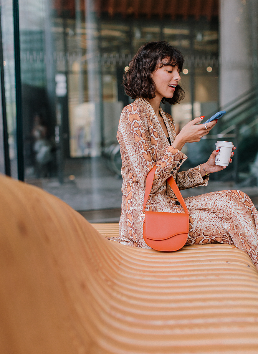 ELLA WAVE SADDLE BAG - 3 COLORS – Kiara Ventrella