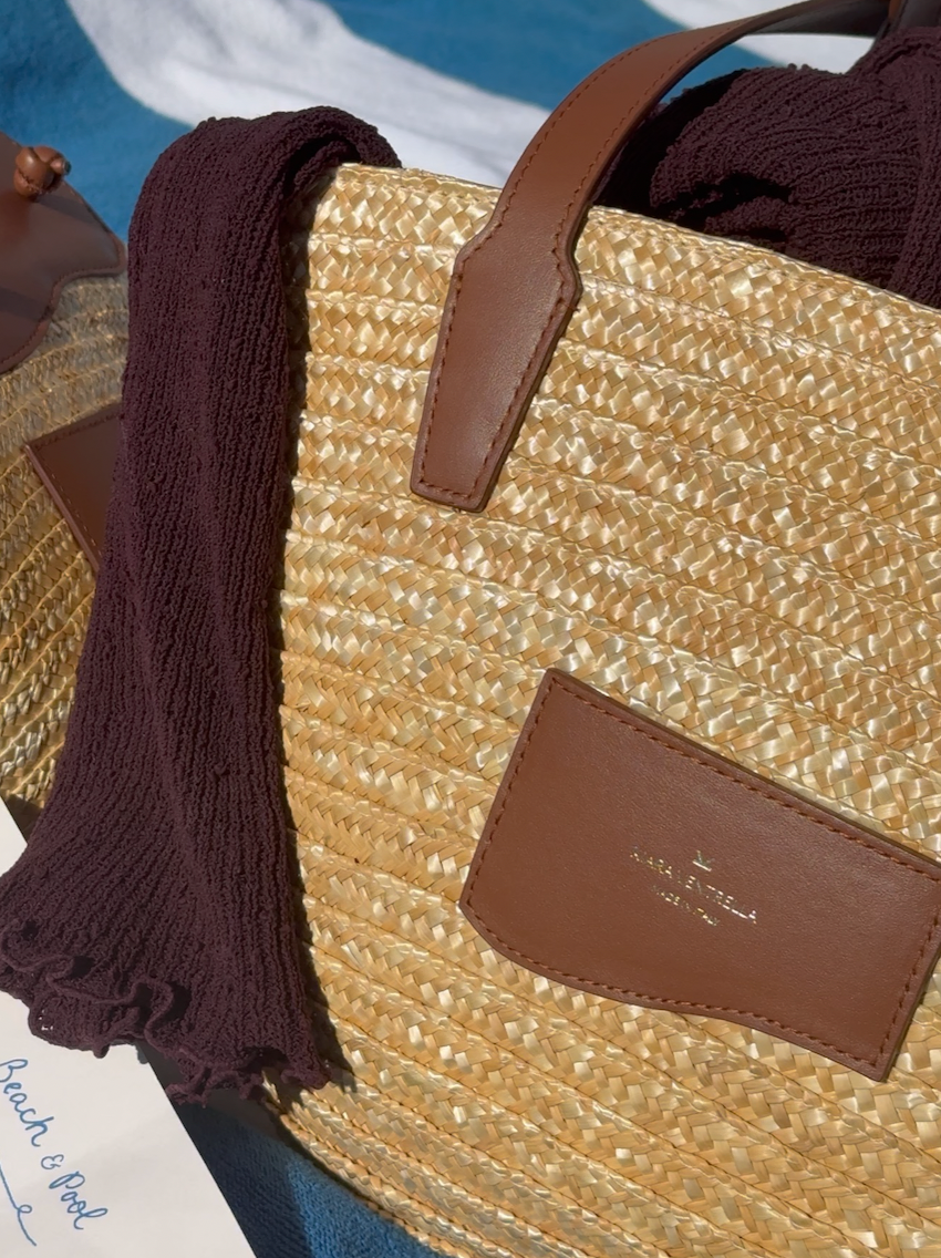 MAREA STRAW TOTE BAG LARGE