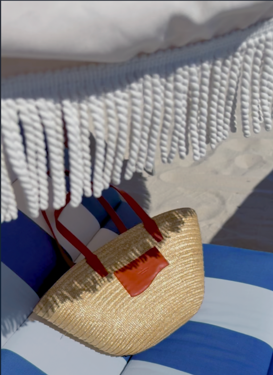 MAREA STRAW TOTE BAG LARGE