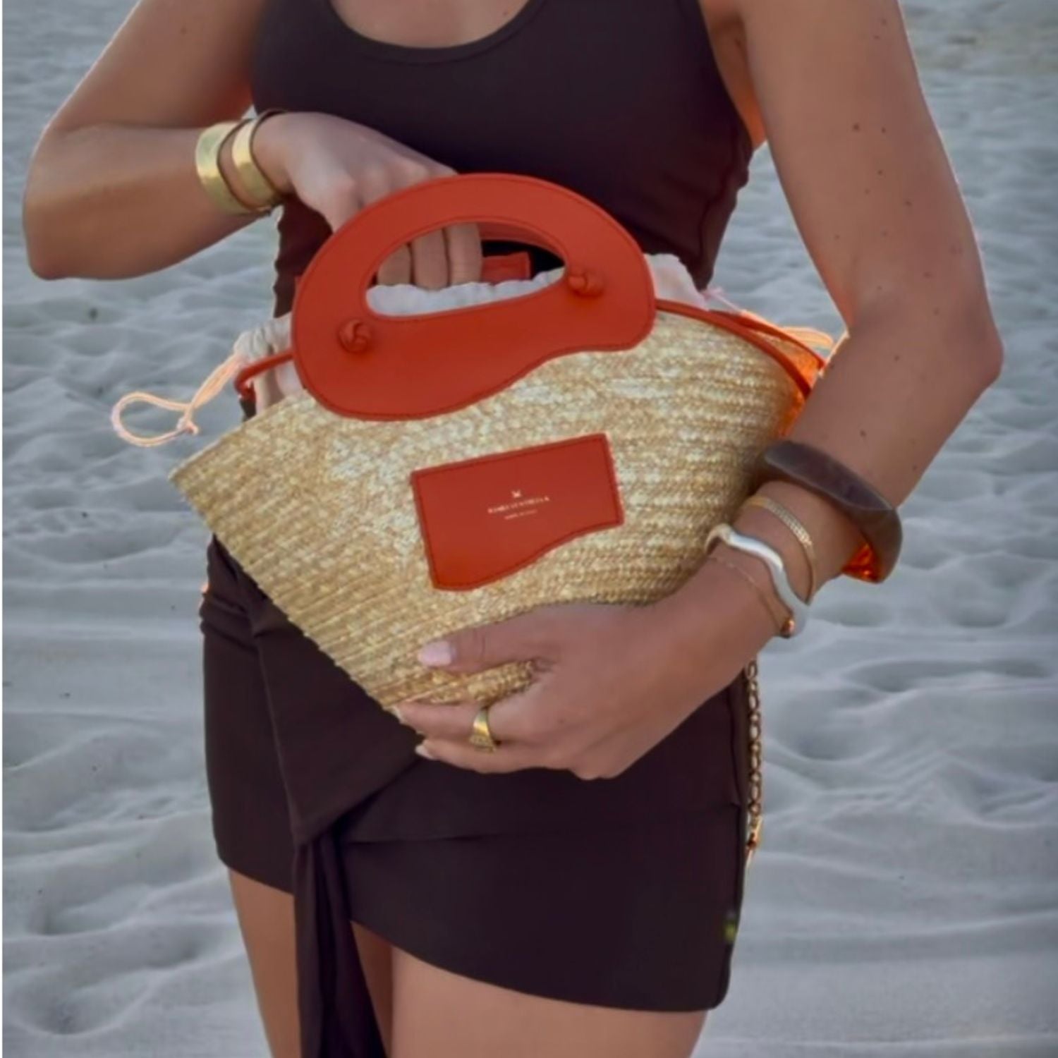 MAREA STRAW BAG SMALL