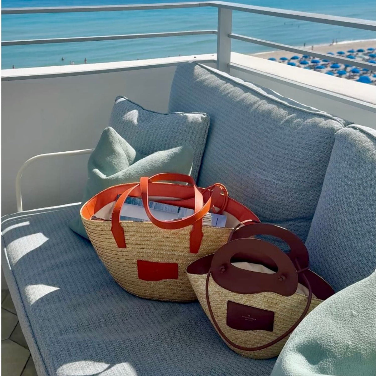 MAREA STRAW BAG SMALL