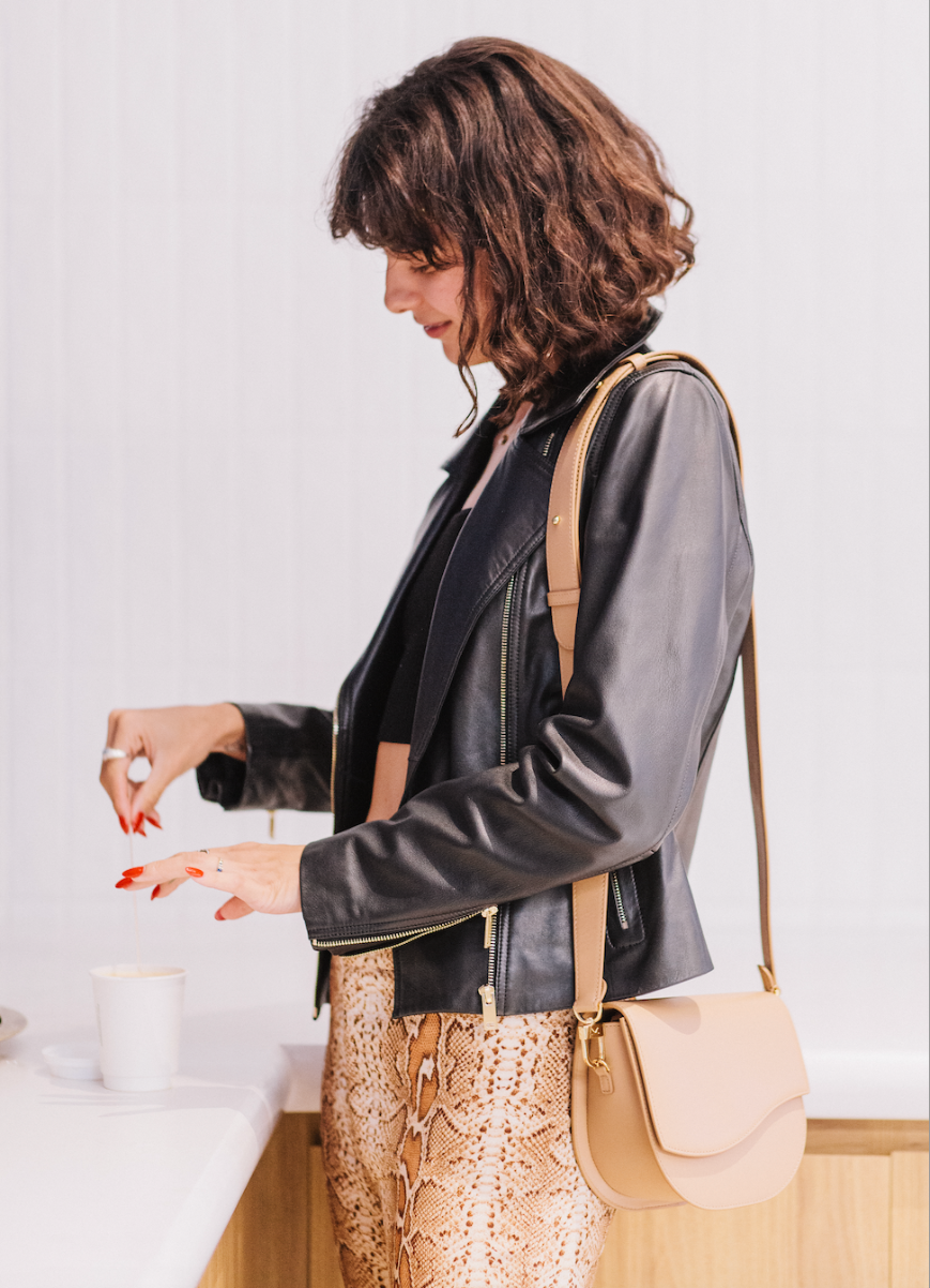 ARIANA WAVE SADDLE BAG - 3 COLORS