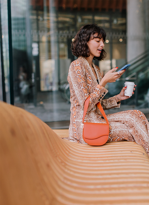 ELLA WAVE SADDLE BAG - 3 COLORS – Kiara Ventrella