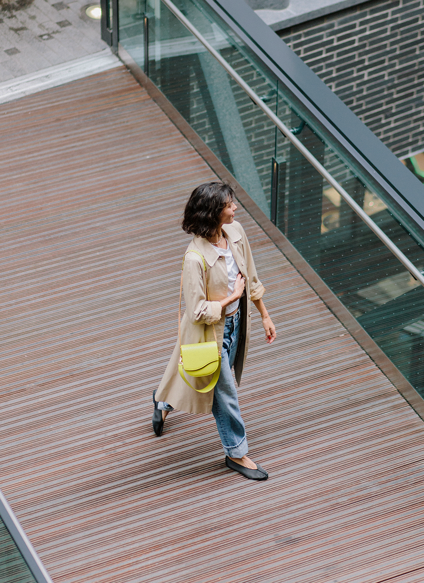 Chartreuse Bag Cover