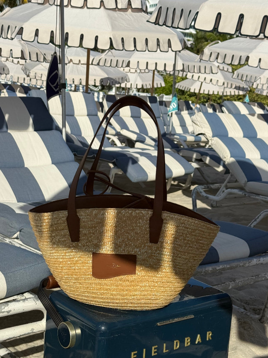 MAREA STRAW TOTE BAG LARGE